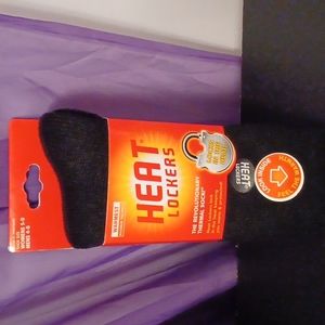 New Heat Lockers Unisex Socks Fits Men's Shoe Size 4-8 & Women's 5-9